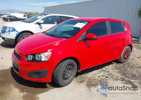 2016 Chevrolet Sonic Ls Auto из США, поврежденный, VIN 1G1JA6SH8G4154944